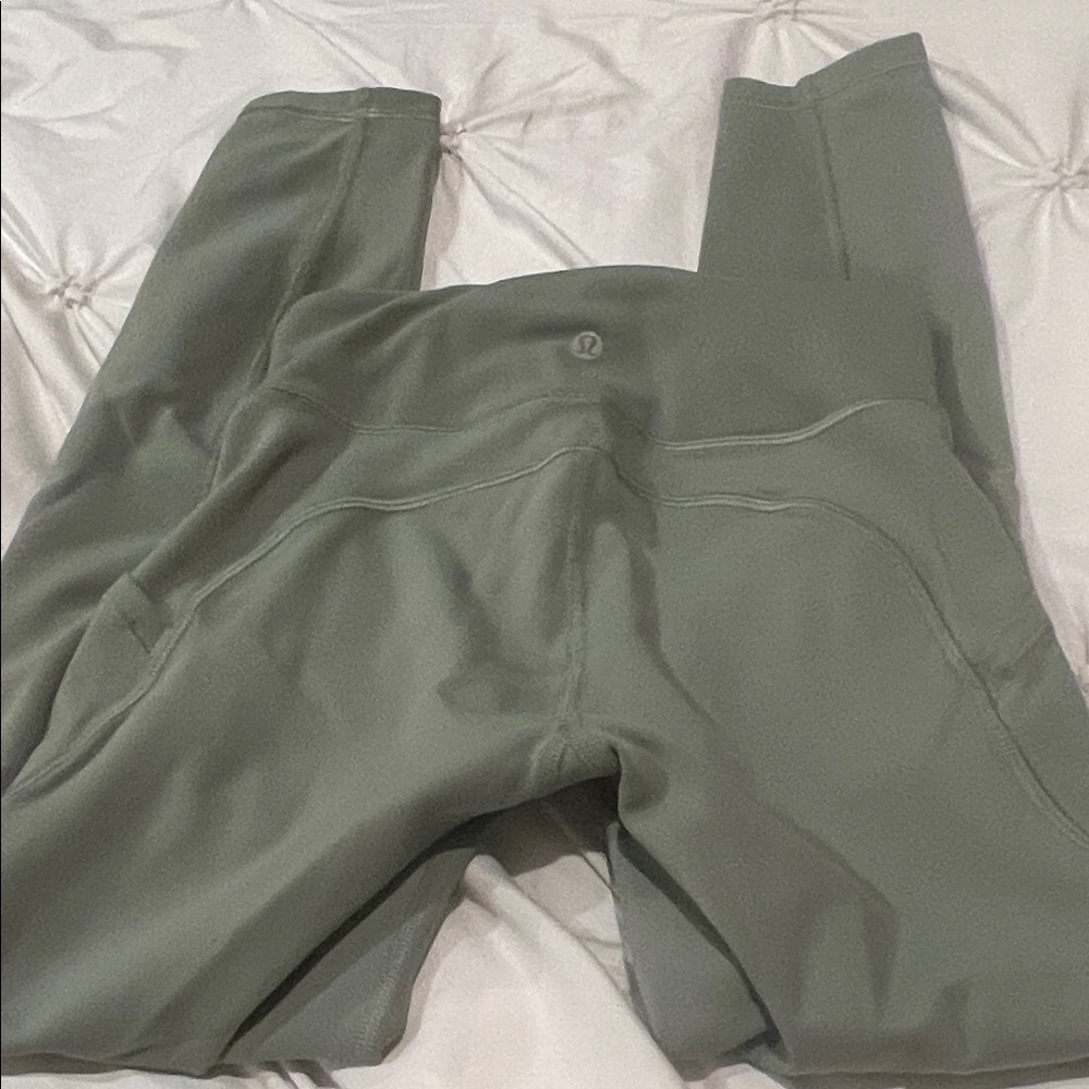 lululemon athletica Sage Green Leggings